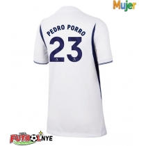 Camiseta Tottenham Hotspur Pedro Porro #23 Primera Equipación para mujer 2026-27 manga corta